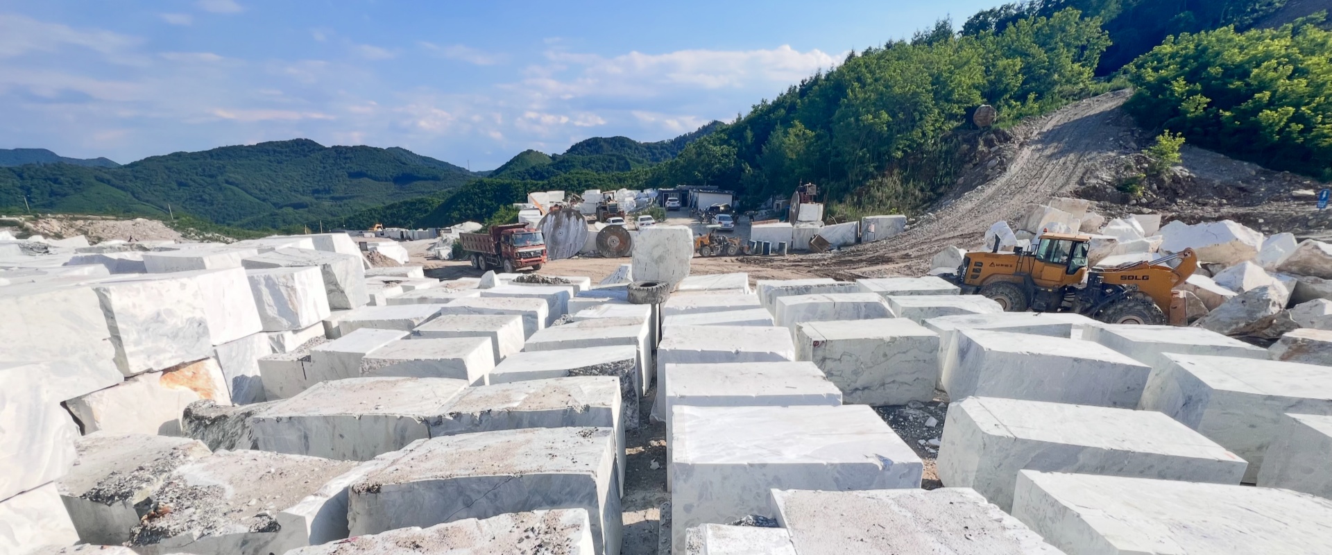 Marble quarry