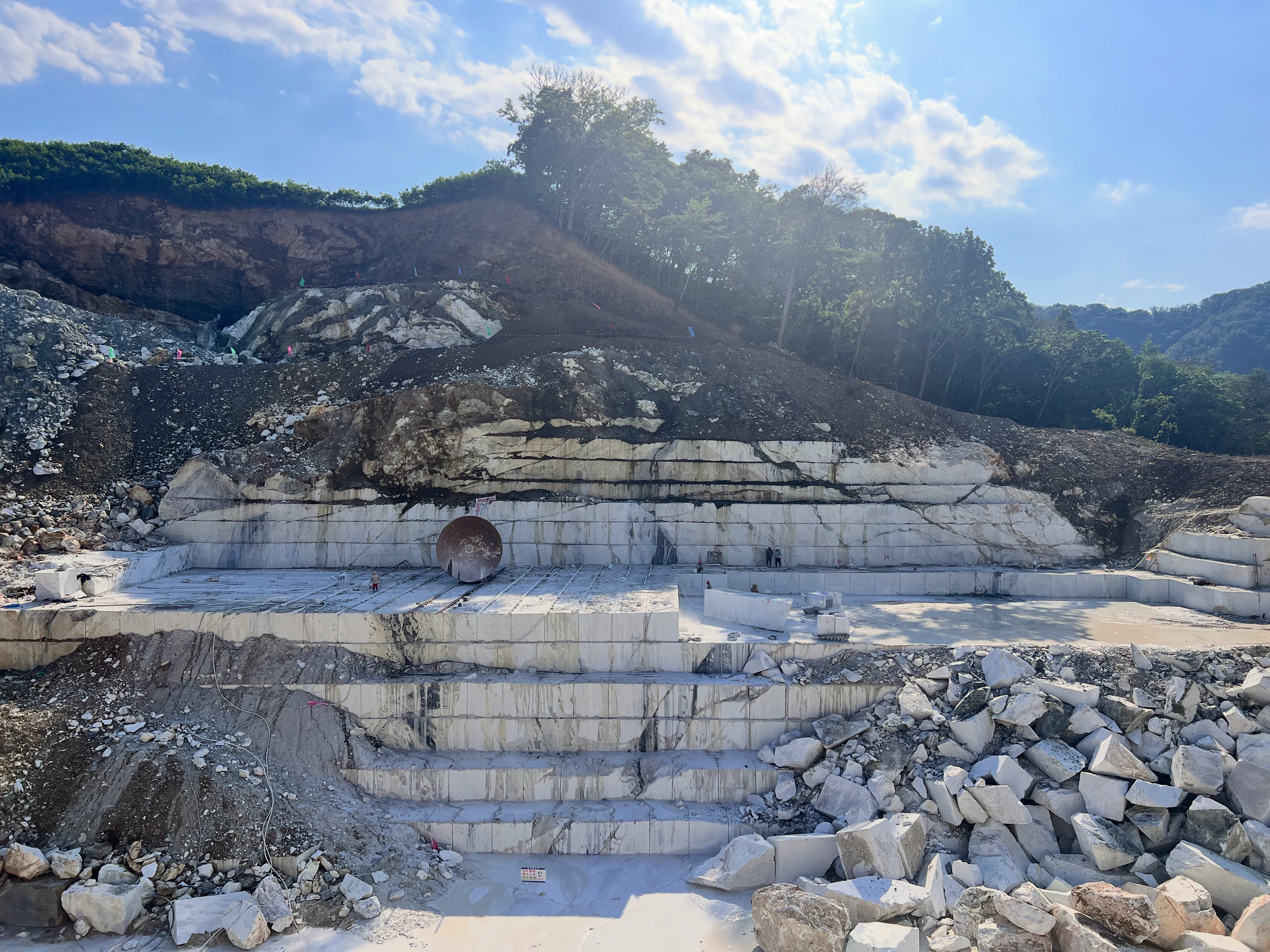 Marble quarry
