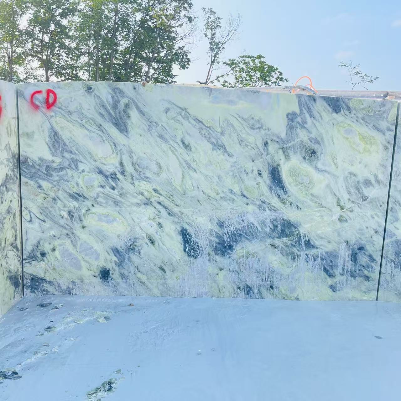 Fendi Green Marble Blocks