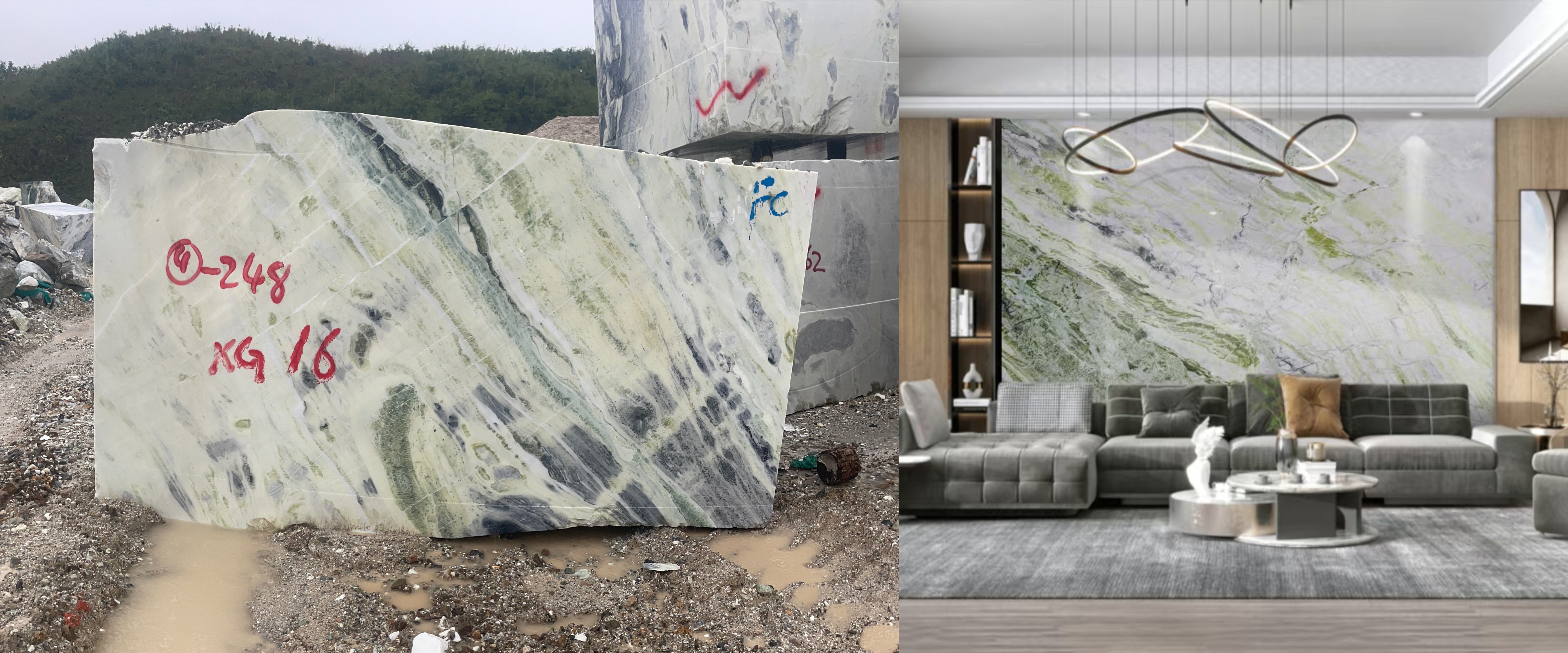 Marble quarry
